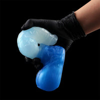 4.56in 5.9in 6.81in 8.07in Dog Knot Silicone Soft Fantasy Cock Dildo