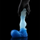 4.56in 5.9in 6.81in 8.07in Dog Knot Silicone Soft Fantasy Cock Dildo