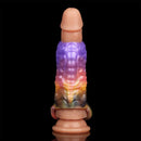 4.56in Gromsa Tentacle Silicone Soft Dildo Sleeve Cock Extender