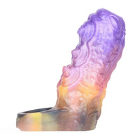 4.56in Gromsa Tentacle Silicone Soft Dildo Sleeve Cock Extender