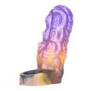 4.56in Gromsa Tentacle Silicone Soft Dildo Sleeve Cock Extender