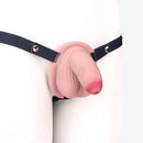 4.57in Real Hollow Chastity Cage Dildo For Women Men Gay Cock Toy