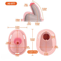 4.57in Real Hollow Chastity Cage Dildo For Women Men Gay Cock Toy