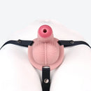 4.57in Real Hollow Chastity Cage Dildo For Women Men Gay Cock Toy