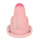 4.57in Real Hollow Chastity Cage Dildo For Women Men Gay Cock Toy