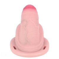 4.57in Real Hollow Chastity Cage Dildo For Women Men Gay Cock Toy