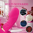 4.5in Rechargeable Vibrating Remote Wearable G-Spot Strap-On Dildo