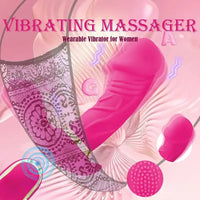 4.5in Rechargeable Vibrating Remote Wearable G-Spot Strap-On Dildo