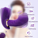 4.5in Rechargeable Vibrating Remote Wearable G-Spot Strap-On Dildo