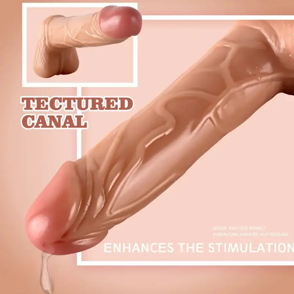 4.61in Lifelike Female Masturbation Dildo For Adult BDSM Intimacy