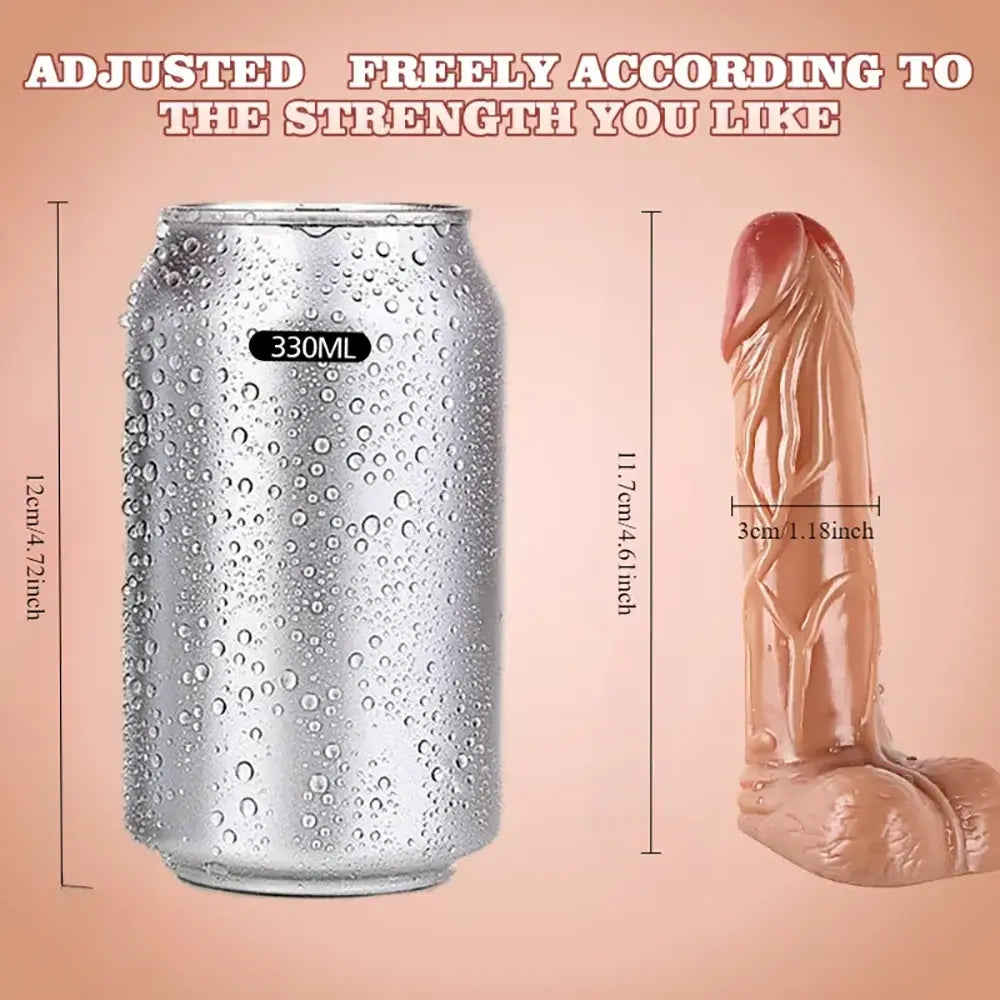 4.61in Lifelike Female Masturbation Dildo For Adult BDSM Intimacy