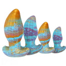 4.62in 5.7in 6.9in 7.67in 9.05in Wearable Silicone Soft Texture Surface Dildo
