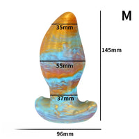 4.62in 5.7in 6.9in 7.67in 9.05in Wearable Silicone Soft Texture Surface Dildo
