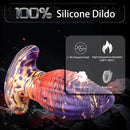 4.62in 5.7in 6.9in 7.67in 9.05in Wearable Silicone Soft Texture Surface Dildo