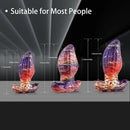 4.62in 5.7in 6.9in 7.67in 9.05in Wearable Silicone Soft Texture Surface Dildo