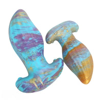 4.62in 5.7in 6.9in 7.67in 9.05in Wearable Silicone Soft Texture Surface Dildo
