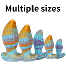 4.62in 5.7in 6.9in 7.67in 9.05in Wearable Silicone Soft Texture Surface Dildo