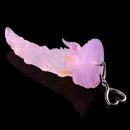 4.64in 5.23in Anal Plug Pedant Dildo Key Chain Animal Deer Silicone Sex Toy