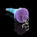 4.64in 5.23in Anal Plug Pedant Dildo Key Chain Animal Deer Silicone Sex Toy