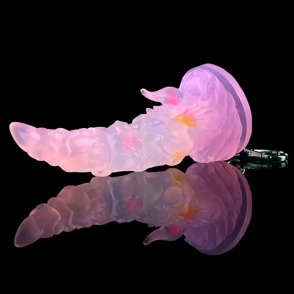 4.64in 5.23in Anal Plug Pedant Dildo Key Chain Animal Deer Silicone Sex Toy