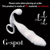 4.64in 5.27in 5.7in Unisex Soft Dildo For Anal Vaginal Simulation Sex Toy
