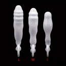 4.64in 5.27in 5.7in Unisex Soft Dildo For Anal Vaginal Simulation Sex Toy