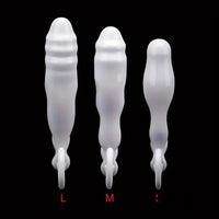 4.64in 5.27in 5.7in Unisex Soft Dildo For Anal Vaginal Simulation Sex Toy