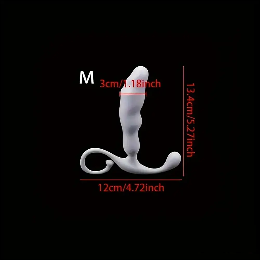 4.64in 5.27in 5.7in Unisex Soft Dildo For Anal Vaginal Simulation Sex Toy