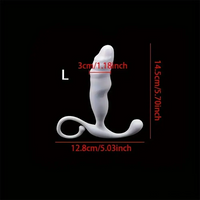 4.64in 5.27in 5.7in Unisex Soft Dildo For Anal Vaginal Simulation Sex Toy