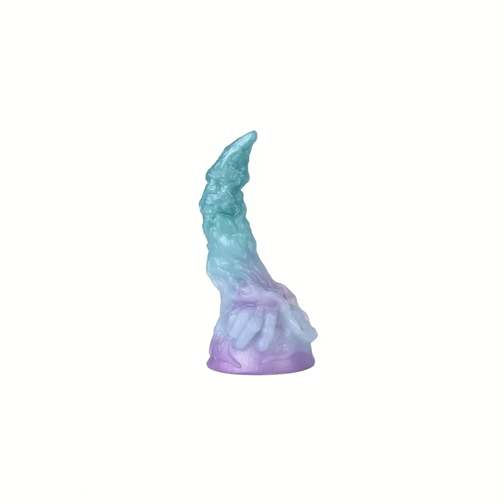4.64in 5.82in 7in 9.44in Fantasy Series Curved Monster Creature Dildo