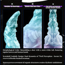 4.64in 5.82in 7in 9.44in Fantasy Series Curved Monster Creature Dildo