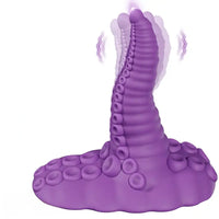4.67in Fantasy Tentacle Dildo Vibrator With 10 Modes For G Spot Vagina