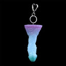 4.68in 5.9in 7.16in 8.26in Fantasy Spiked Monster Silicone Dildo With Key Chain