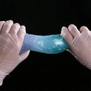 4.68in 5.9in 7.16in 8.26in Fantasy Spiked Monster Silicone Dildo With Key Chain