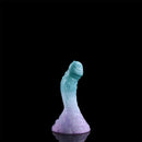 4.68in 5.9in 7.16in 8.26in Fantasy Spiked Monster Silicone Dildo With Key Chain