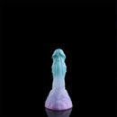 4.68in 5.9in 7.16in 8.26in Fantasy Spiked Monster Silicone Dildo With Key Chain