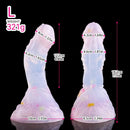 4.68in 5.9in 7.16in 8.26in Fantasy Spiked Silicone Soft Odd Dildo With Key Chain