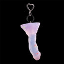 4.68in 5.9in 7.16in 8.26in Fantasy Spiked Silicone Soft Odd Dildo With Key Chain