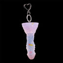 4.68in 5.9in 7.16in 8.26in Fantasy Spiked Silicone Soft Odd Dildo With Key Chain