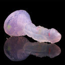 4.68in 5.9in 7.16in 8.26in Fantasy Spiked Silicone Soft Odd Dildo With Key Chain