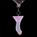 4.68in 5.9in 7.16in 8.26in Fantasy Spiked Silicone Soft Odd Dildo With Key Chain