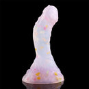 4.68in 5.9in 7.16in 8.26in Fantasy Spiked Silicone Soft Odd Dildo With Key Chain