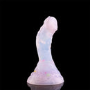 4.68in 5.9in 7.16in 8.26in Fantasy Spiked Silicone Soft Odd Dildo With Key Chain