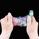 4.68in Crimson Sprout SHAZ-3015 Fantasy Hollow Dildo Sleeve For Extension