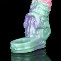 4.68in Crimson Sprout SHAZ-3015 Fantasy Hollow Dildo Sleeve For Extension