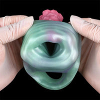 4.68in Crimson Sprout SHAZ-3015 Fantasy Hollow Dildo Sleeve For Extension