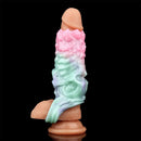 4.68in Crimson Sprout SHAZ-3015 Fantasy Hollow Dildo Sleeve For Extension
