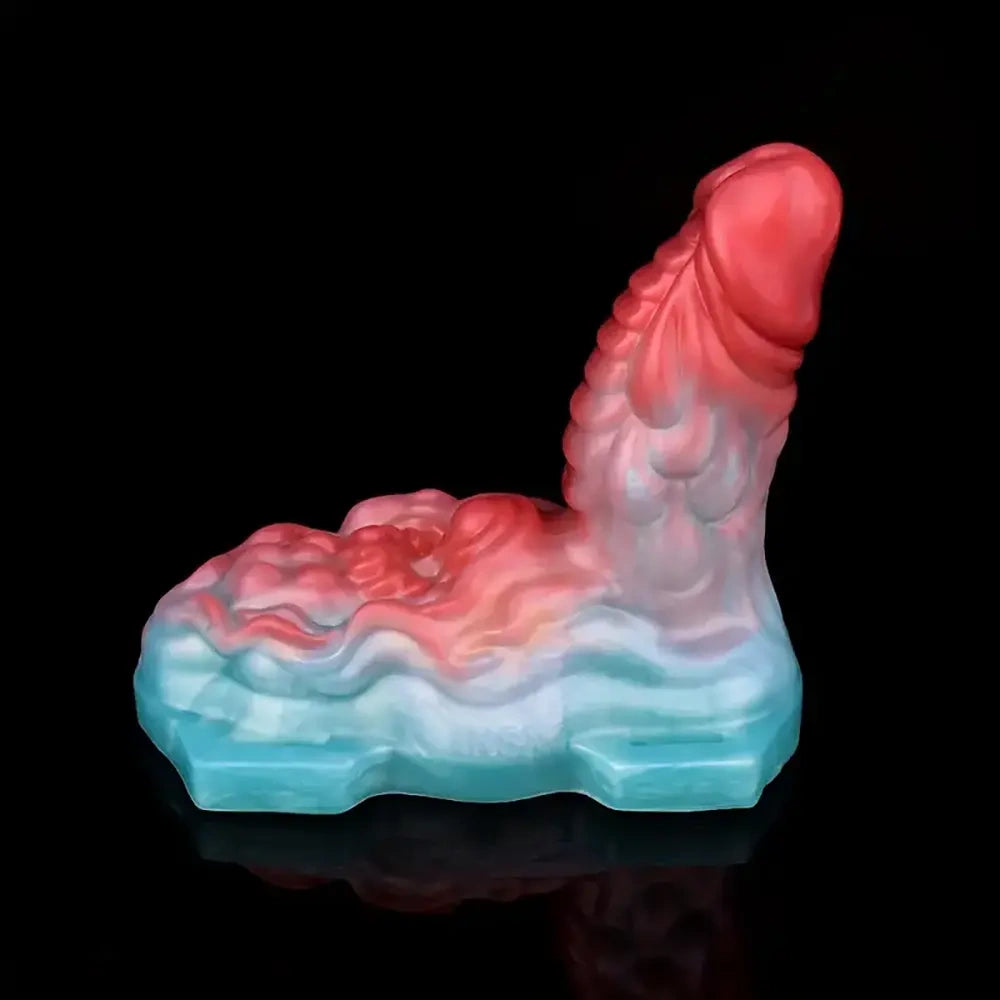 4.69in Small Fantasy Silicone Soft Strap on Dildo For Vaginal Stimulation