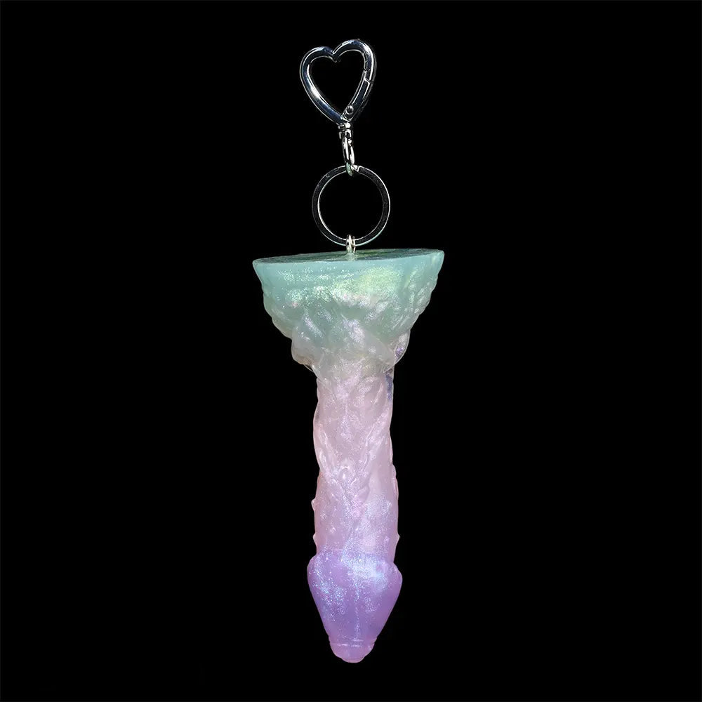 4.6in 4.8in 6.14in 7.61in 8.34in Silicone Fantasy Octopus Dildo Pendant