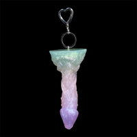 4.6in 4.8in 6.14in 7.61in 8.34in Silicone Fantasy Octopus Dildo Pendant